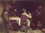 After Dinner at Ornans Gustave Courbet